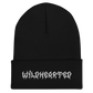 WILDHEARTED BLACK BEANIE