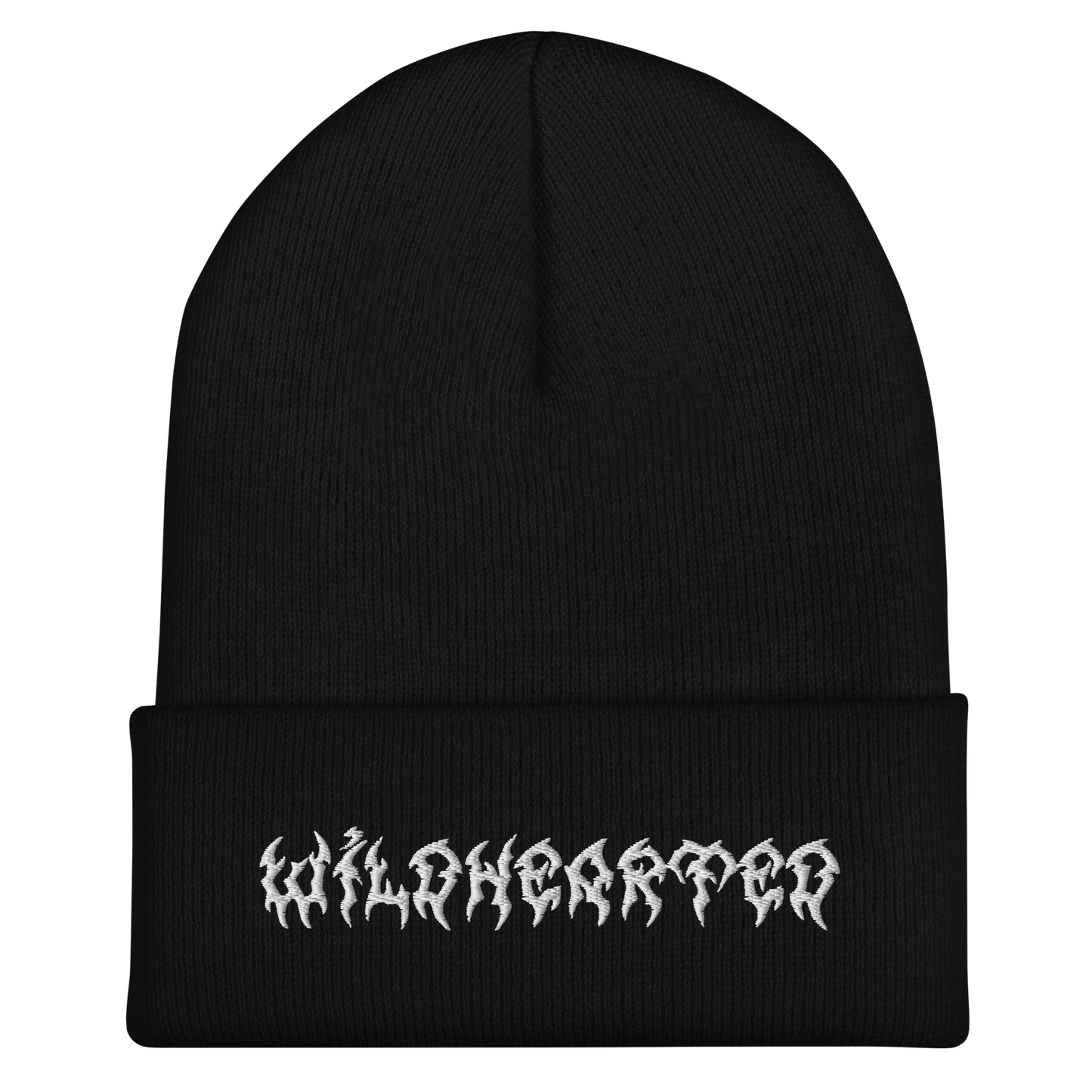 WILDHEARTED BLACK BEANIE