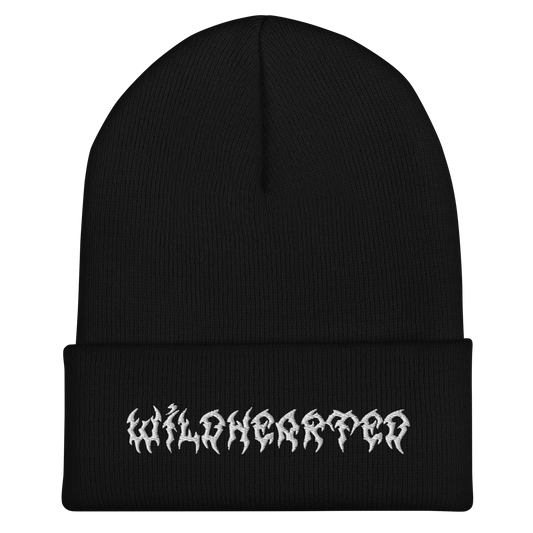 WILDHEARTED BLACK BEANIE