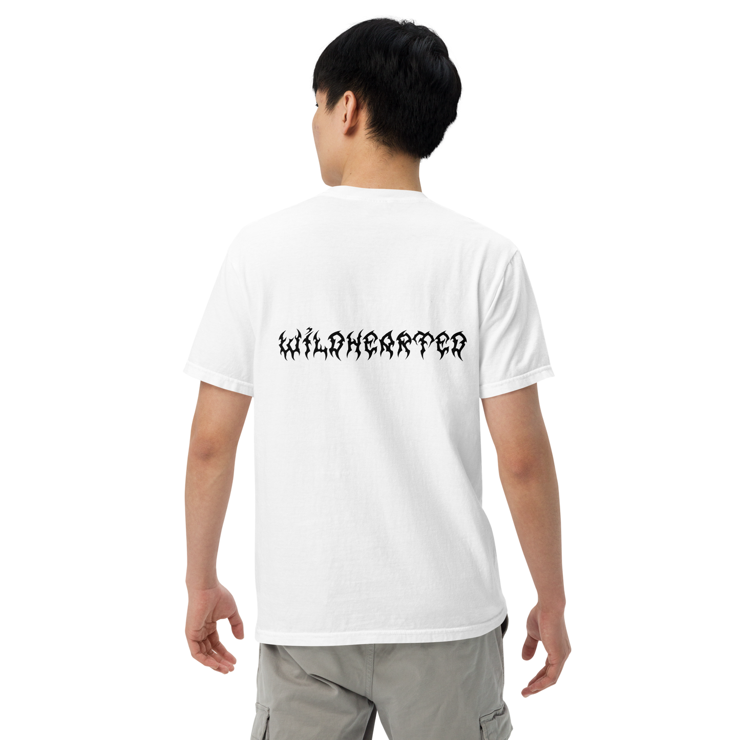 WILDHEARTED WHITE BASIC TEE