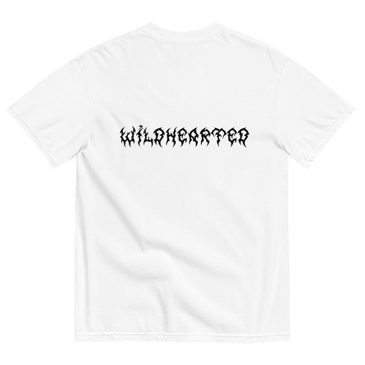 WILDHEARTED WHITE BASIC TEE